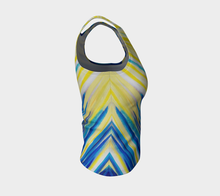 Load image into Gallery viewer, Because of You Blue Fitted Tank Top