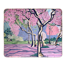 Load image into Gallery viewer, Cherry Blossoms Fleece Sherpa Blankets