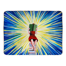 Load image into Gallery viewer, Because of You Fleece Fleece Sherpa Blankets