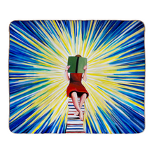 Load image into Gallery viewer, Because of You Fleece Fleece Sherpa Blankets