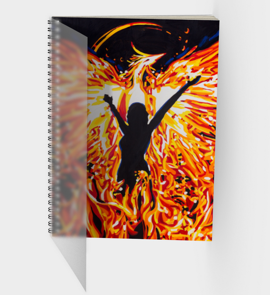 Phoenix Spiral Bound Sketchbook