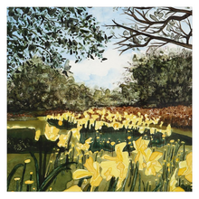 Load image into Gallery viewer, Sun Gardens Daffodil Tablecloths
