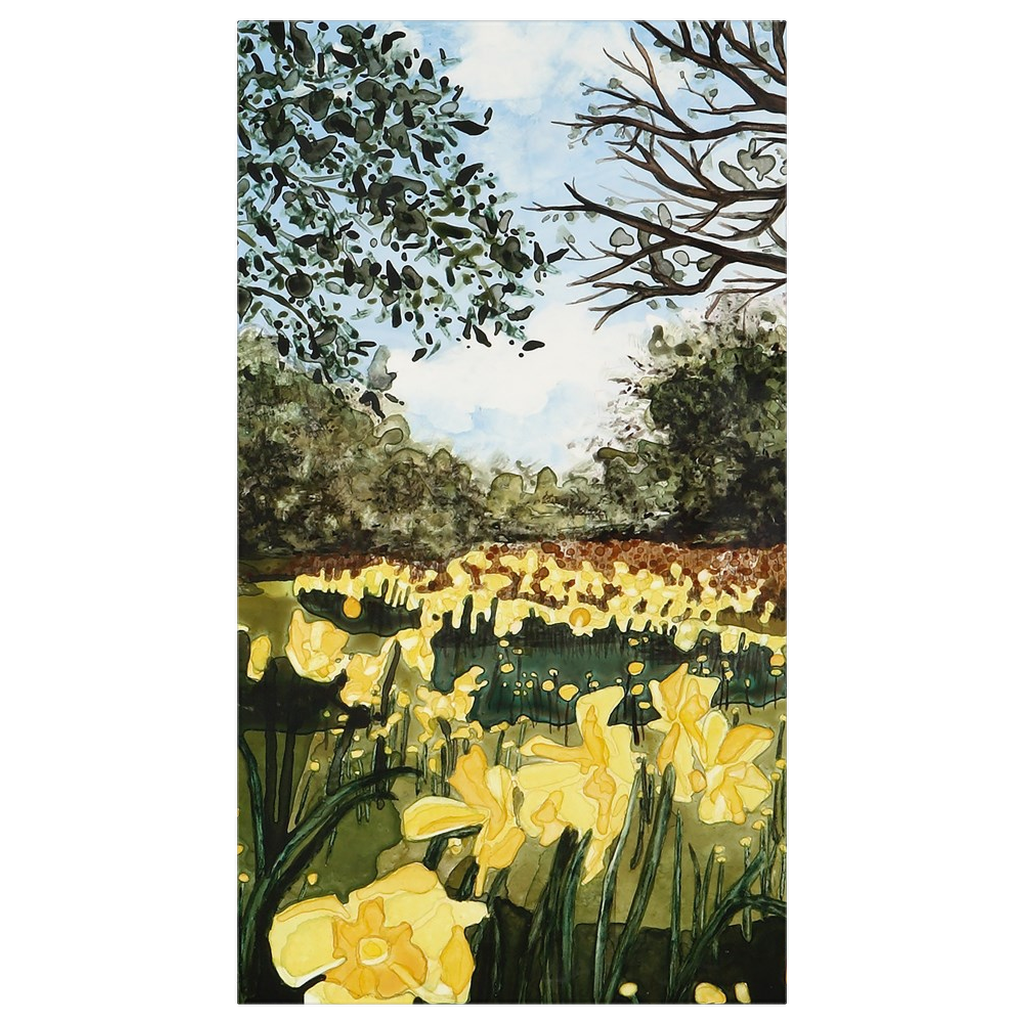Sun Gardens Daffodil Tablecloths