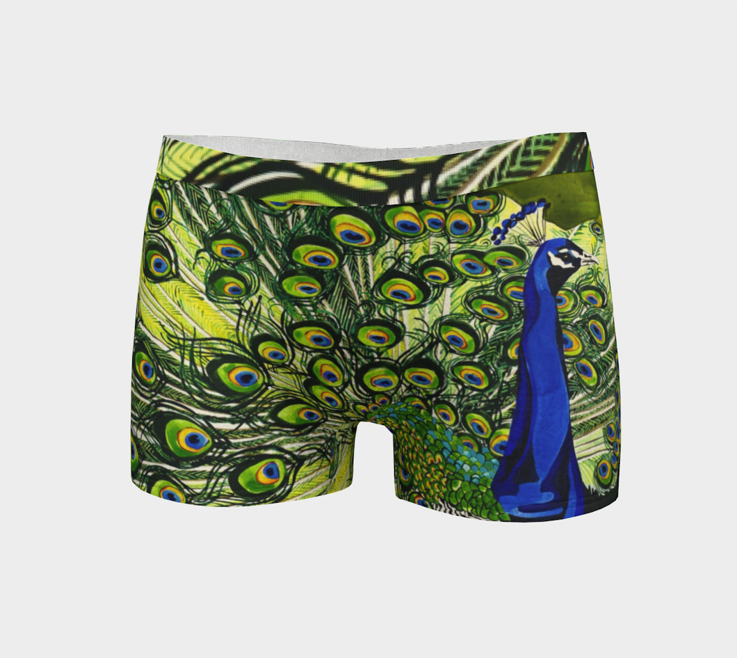 Peacock Boyshorts: Underwear