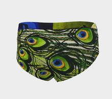 Load image into Gallery viewer, Peacock Cheeky Briefs: Underwear

