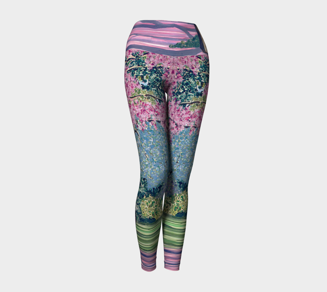 Curry Up Recycled Yoga Leggings - Dames - Yoga Specials