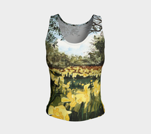 Load image into Gallery viewer, Sun Gardens Daffodil Fitted Tank Top
