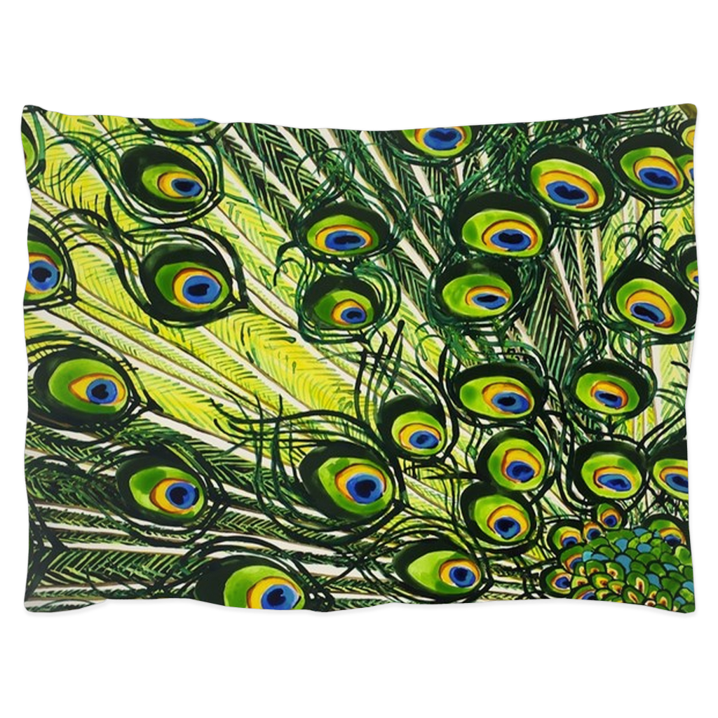 Peacock on sale pillow shams