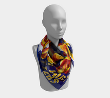 Load image into Gallery viewer, VOTE! Your Voice Matters Art Scarf
