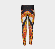Load image into Gallery viewer, Phoenix Youth Leggings Sizes for Age 4 to 12
