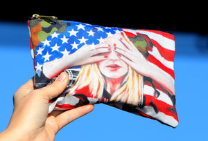 Made in the USA: American Angst Zippered Accessory Pouches