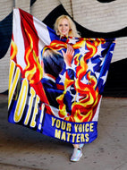 Your Voice Matters Art Scarf
