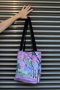 Cherry Blossoms Tote Bags