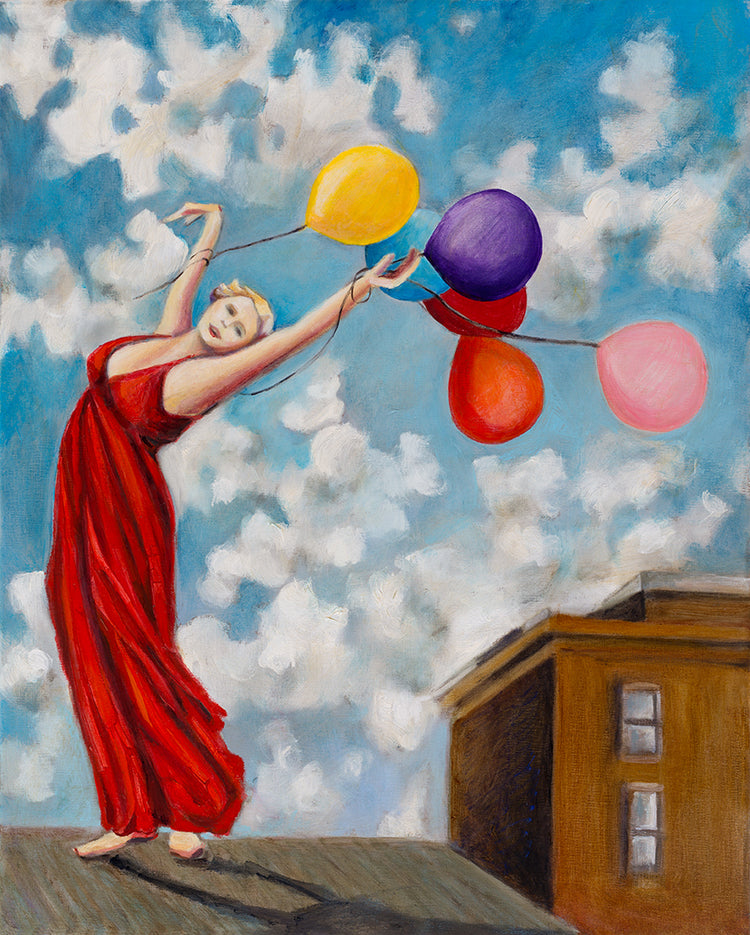 I'll Fly Away: Oil Painting