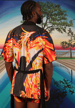 Load image into Gallery viewer, Phoenix Fire Unisex Kimono Robe
