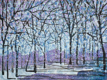 Load image into Gallery viewer, Purple Snow Peignoir Robe
