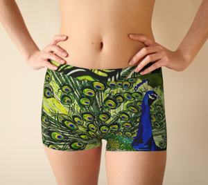 Peacock Boyshorts: Underwear