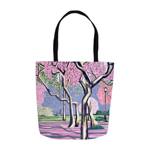 Cherry Blossoms Tote Bags