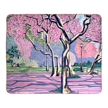 Load image into Gallery viewer, Cherry Blossoms Fleece Sherpa Blankets
